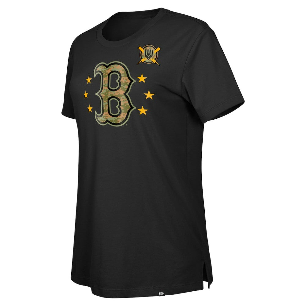Boston Red Sox New Era Women's Armed Forces Day T-Shirt - MLB