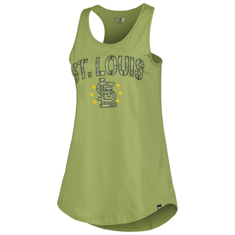 St. Louis Cardinals New Era Women's Armed Forces Day Tank Top - MLB