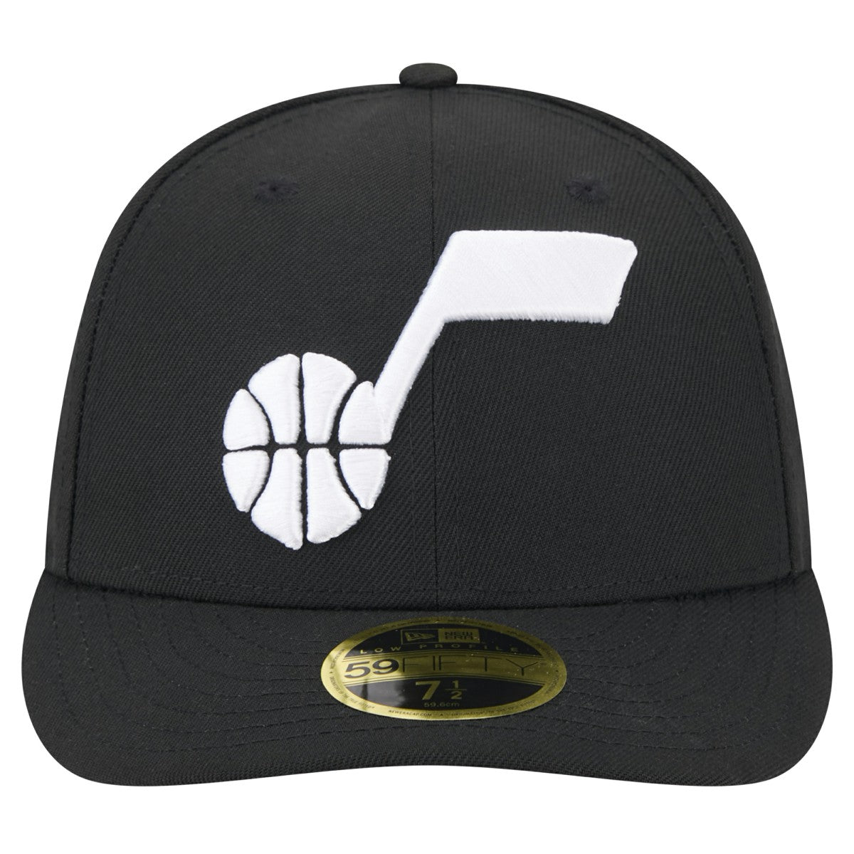 Utah Jazz Low Profile Core 59FIFTY Fitted Hat Black - NBA