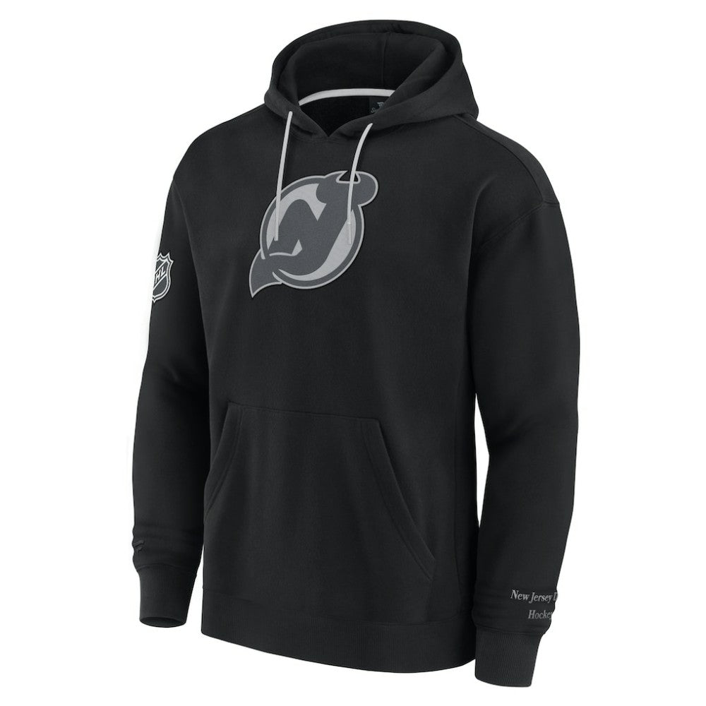 New Jersey Devils Fanatics Elements Pace Pullover Hoodie - Black - NHL