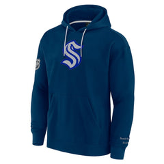 Seattle Kraken Fanatics Elements Pace Pullover Hoodie - Deep Sea Blue - NHL