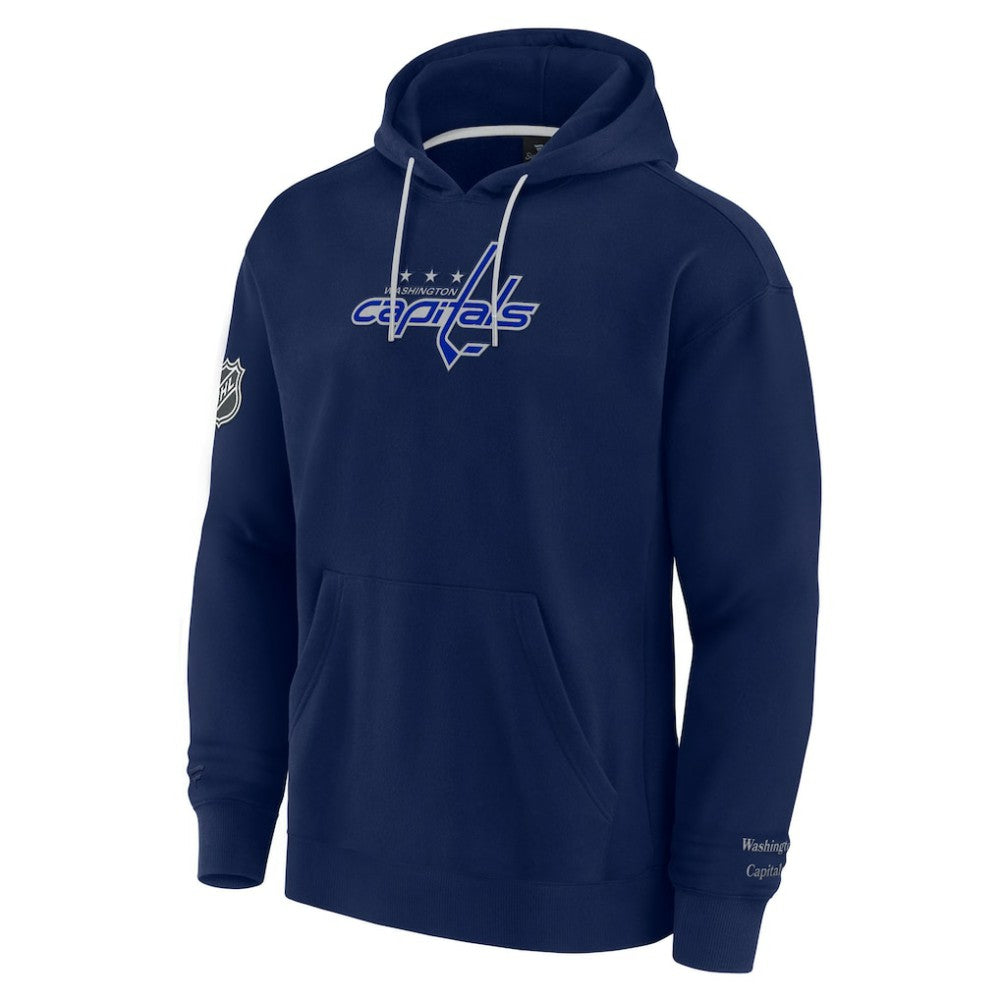 Washington Capitals Fanatics Elements Pace Pullover Hoodie - Navy - NHL