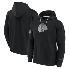 Chicago Blackhawks Fanatics Elements Pace Pullover Hoodie - Black - NHL