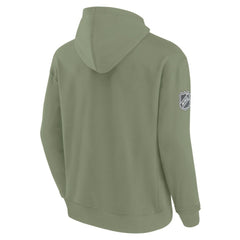 Dallas Stars Fanatics Elements Pace Pullover Hoodie - Olive - NHL