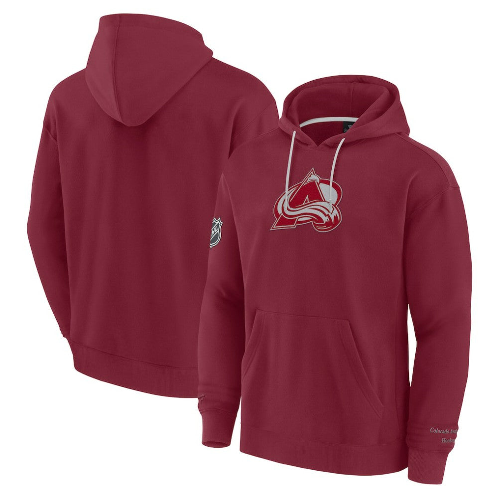 Colorado Avalanche Fanatics Elements Pace Pullover Hoodie - Burgundy - NHL