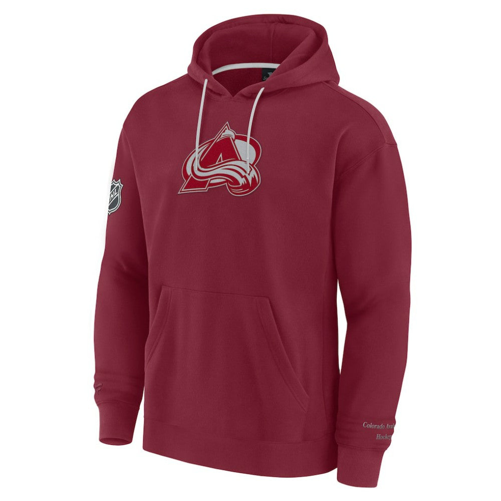 Colorado Avalanche Fanatics Elements Pace Pullover Hoodie - Burgundy - NHL