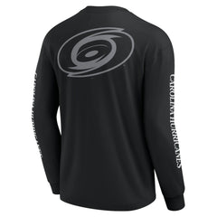 Carolina Hurricanes Fanatics Elements Strive Long Sleeve T-Shirt - Black - NHL