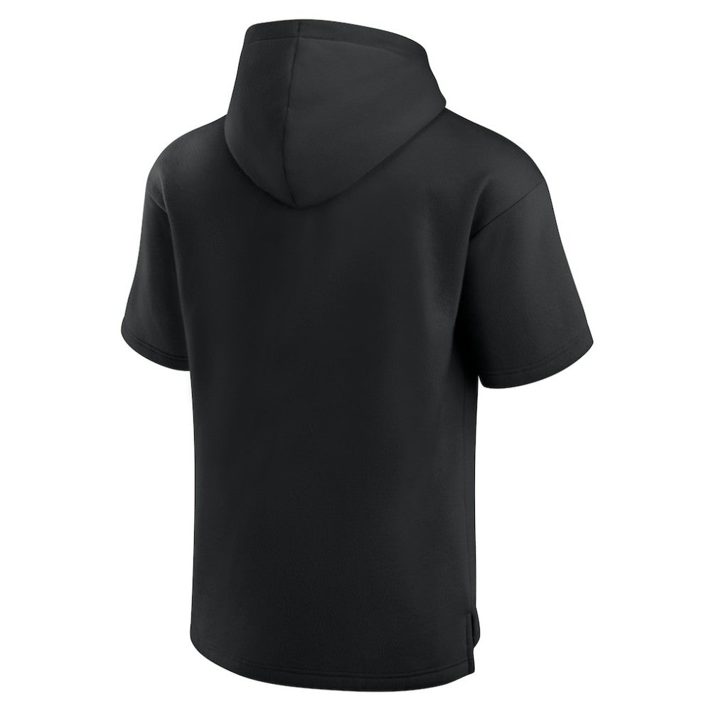 Boston Bruins Fanatics Elements Ready Short Sleeve Pullover Hoodie - Black - NHL