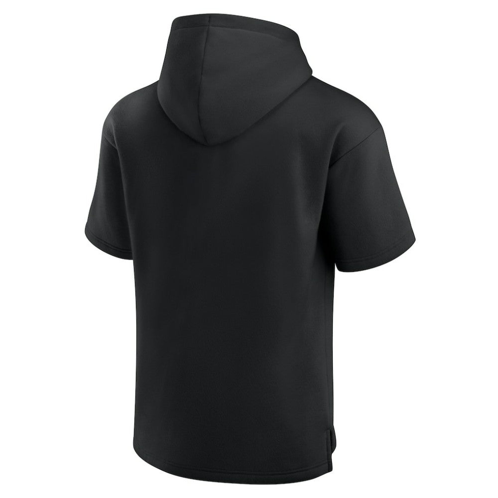 Pittsburgh Penguins Fanatics Elements Ready Short Sleeve Pullover Hoodie - Black - NHL