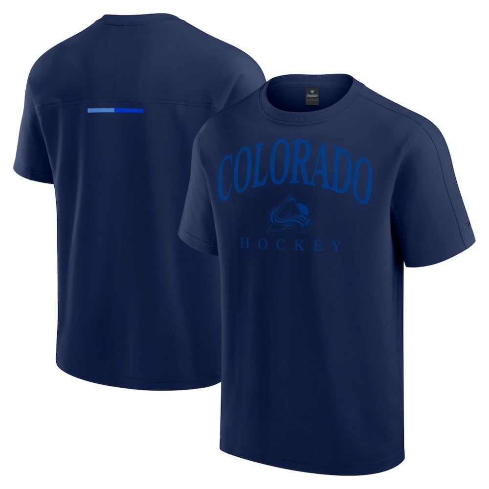 Colorado Avalanche Fanatics Elements Flex Tri-Blend T-Shirt - Navy - NHL