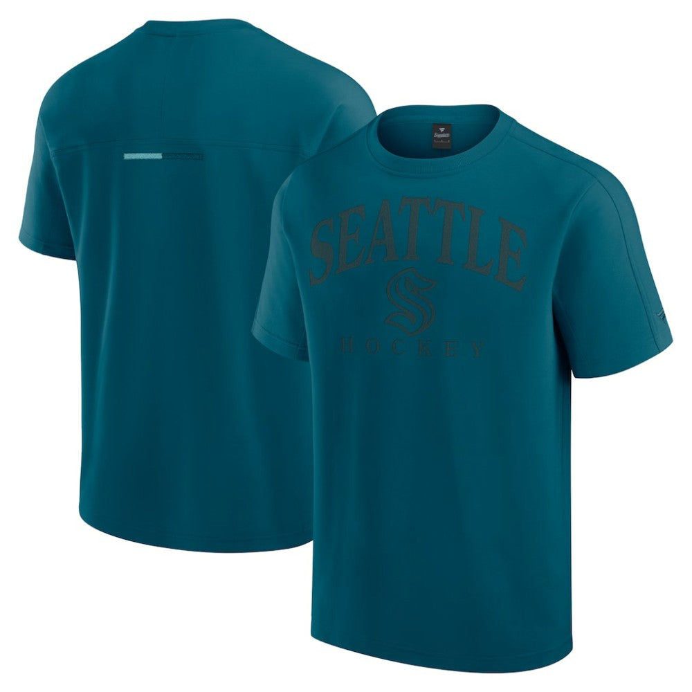Seattle Kraken Fanatics Elements Flex Tri-Blend T-Shirt - Blue - NHL