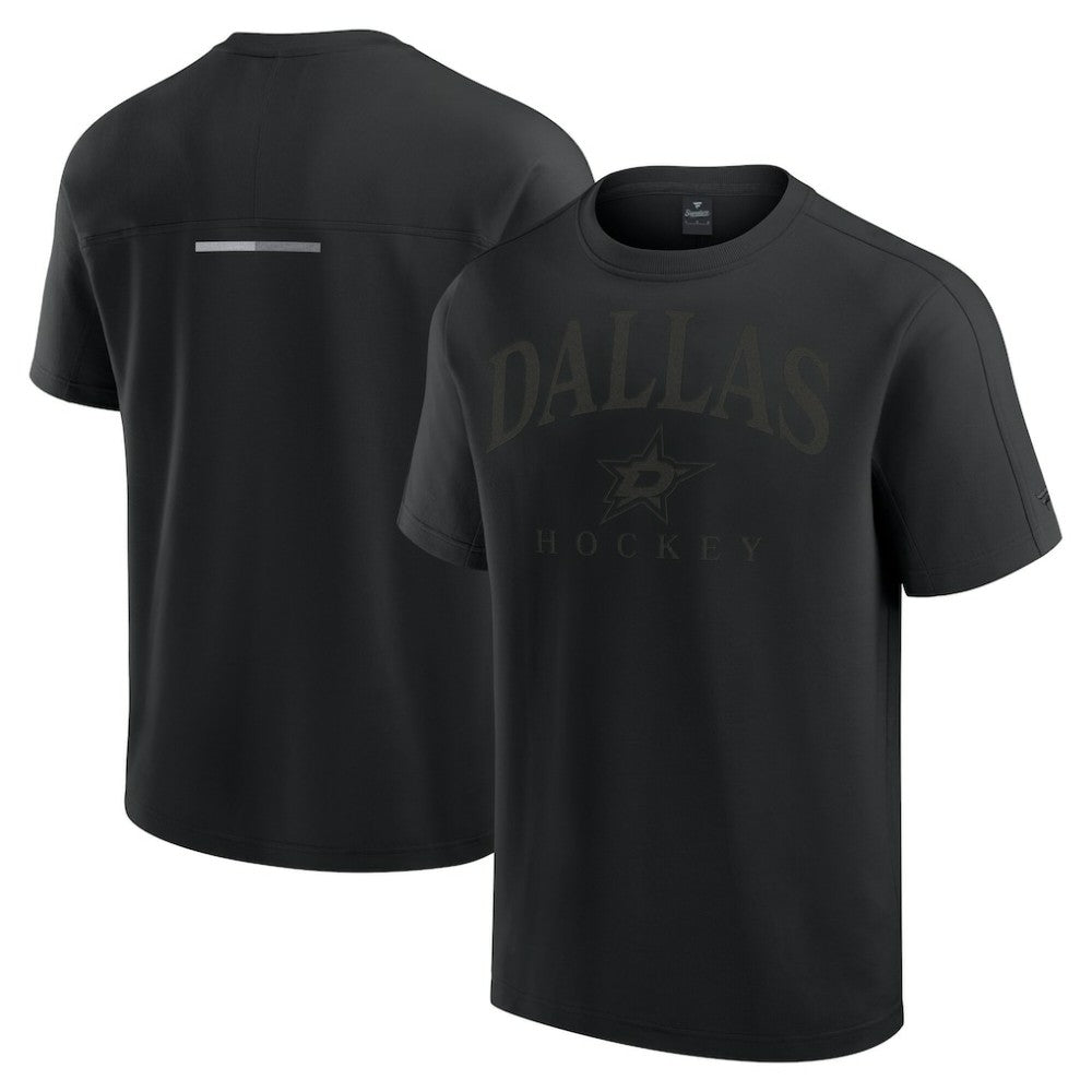 Dallas Stars Fanatics Elements Flex Tri-Blend T-Shirt - Black - NHL