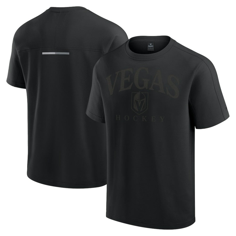 Vegas Golden Knights Fanatics Elements Flex Tri-Blend T-Shirt - Black - NHL