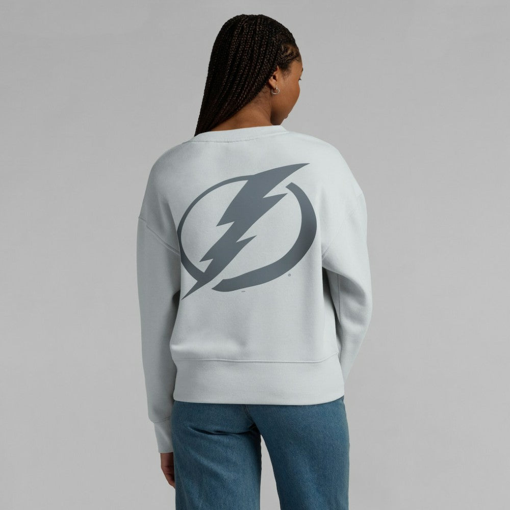 Tampa Bay Lightning Fanatics Women's Elements Flow Pullover Sweatshirt - Gray - NHL