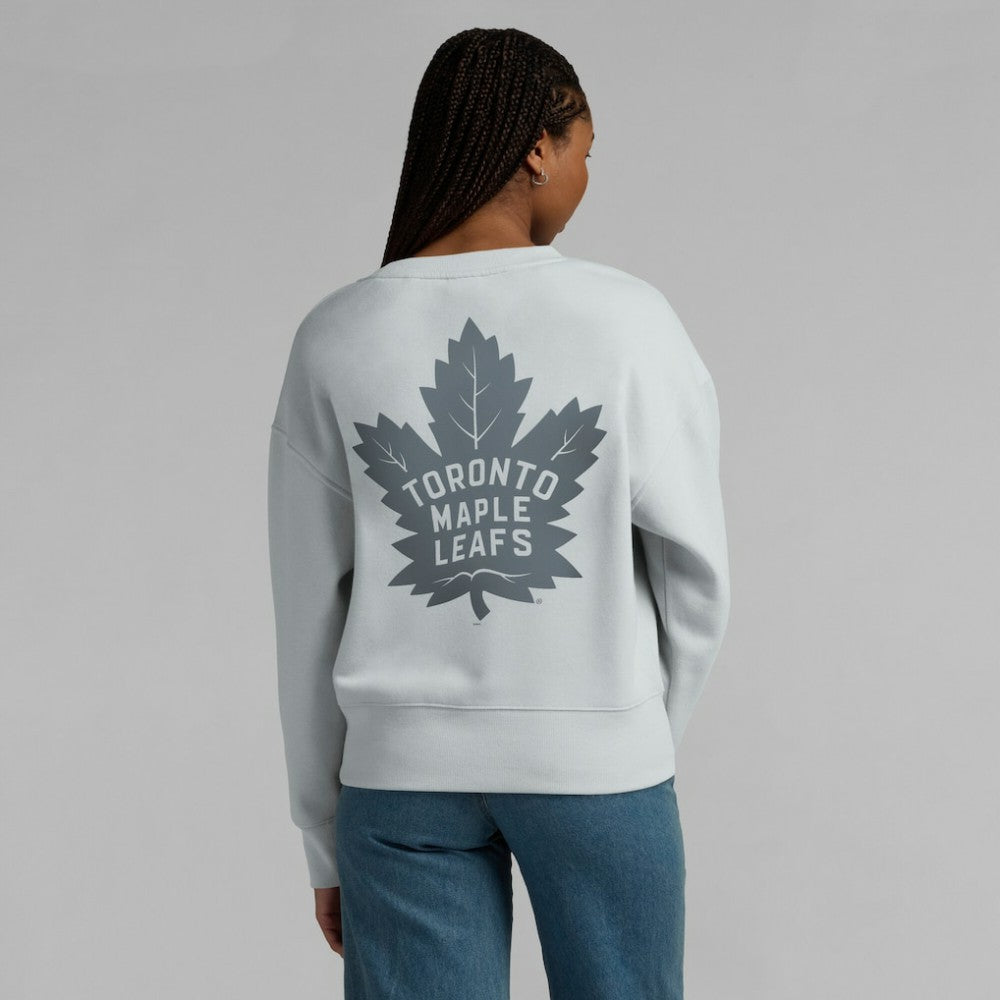 Toronto Maple Leafs Fanatics Women's Elements Flow Pullover Sweatshirt - Gray - NHL