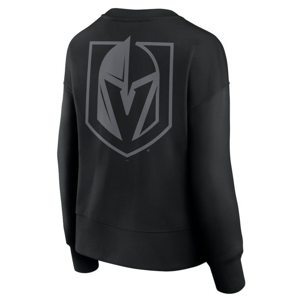 Vegas Golden Knights Fanatics Women's Elements Flow Pullover Sweatshirt - Black - NHL
