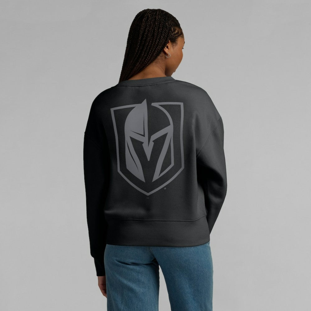Vegas Golden Knights Fanatics Women's Elements Flow Pullover Sweatshirt - Black - NHL