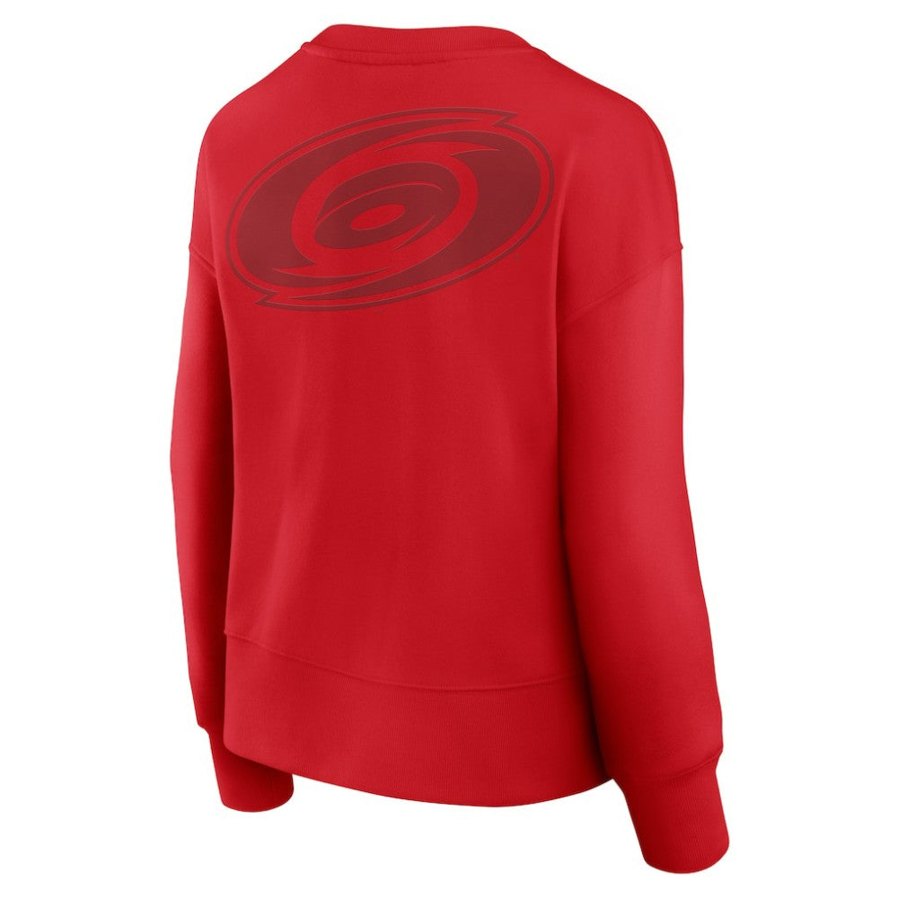 Carolina Hurricanes Fanatics Women's Elements Flow Pullover Sweatshirt - Red - NHL