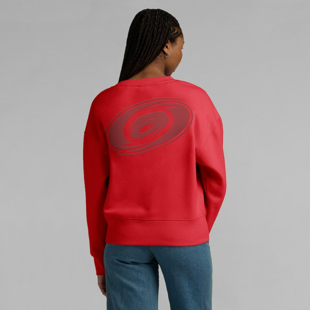 Carolina Hurricanes Fanatics Women's Elements Flow Pullover Sweatshirt - Red - NHL