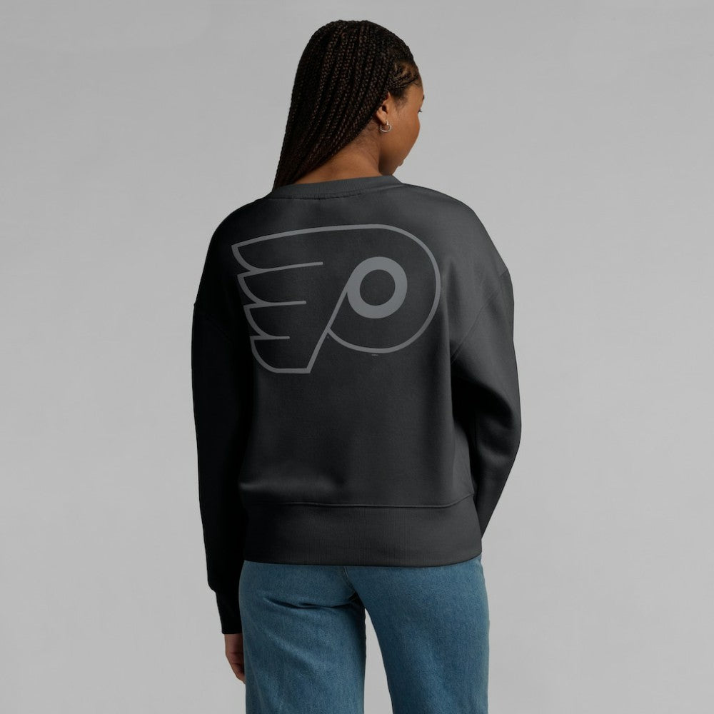 Philadelphia Flyers Fanatics Women's Elements Flow Pullover Sweatshirt - Black - NHL
