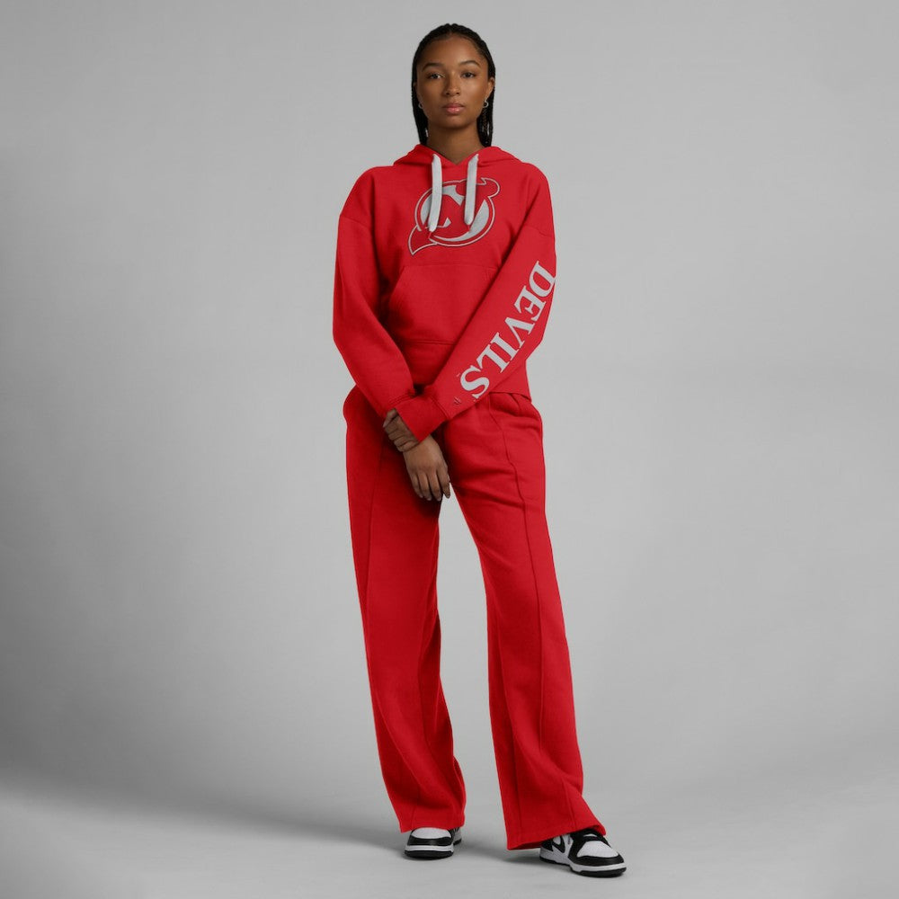 New Jersey Devils Fanatics Women's Elements Next Pullover Hoodie - Red - NHL