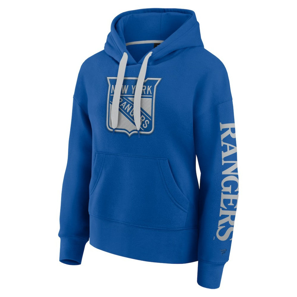 New York Rangers Fanatics Women's Elements Next Pullover Hoodie - Blue - NHL