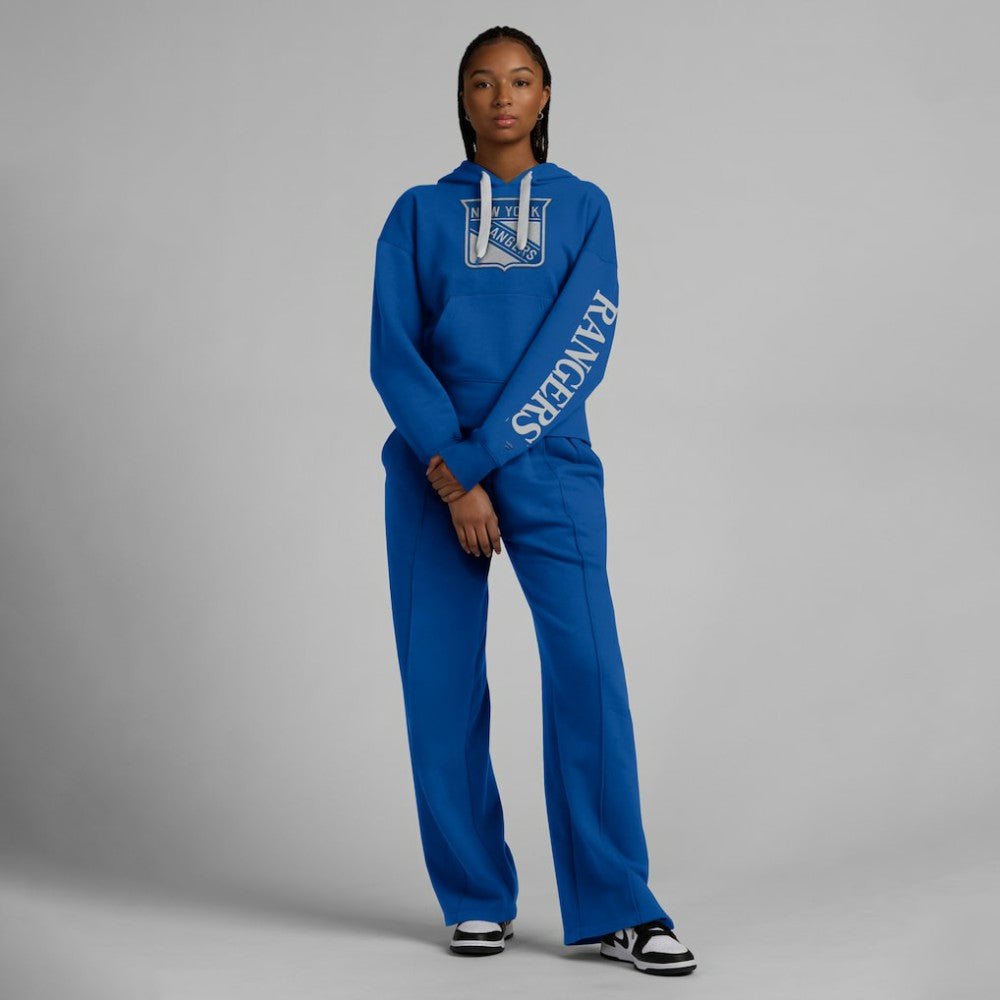 New York Rangers Fanatics Women's Elements Next Pullover Hoodie - Blue - NHL