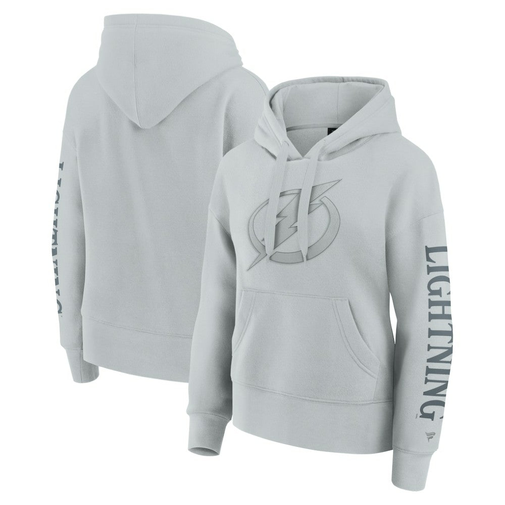Tampa Bay Lightning Fanatics Women's Elements Next Pullover Hoodie - Gray - NHL