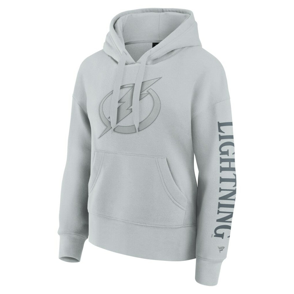 Tampa Bay Lightning Fanatics Women's Elements Next Pullover Hoodie - Gray - NHL