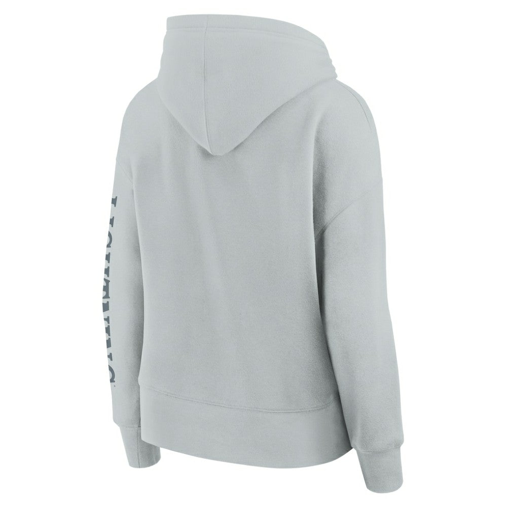 Tampa Bay Lightning Fanatics Women's Elements Next Pullover Hoodie - Gray - NHL