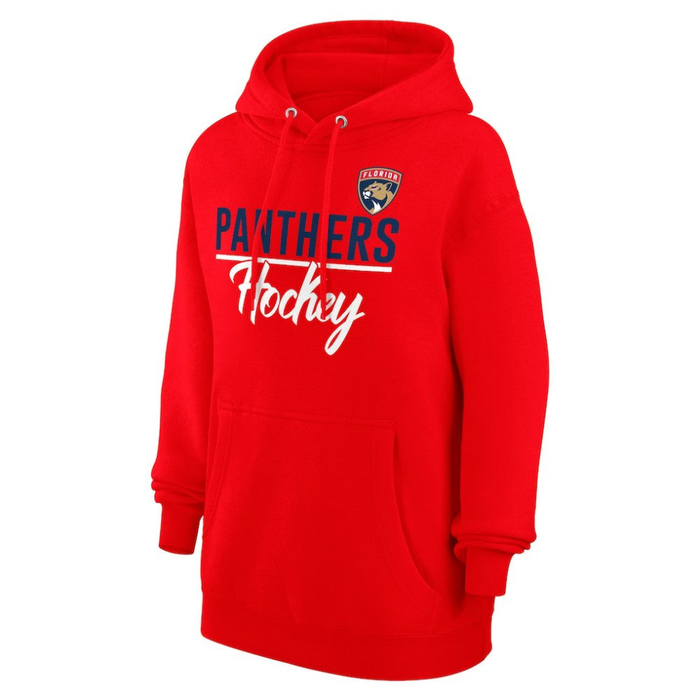 Florida Panthers G-III 4Her by Carl Banks Women's Team Fleece Pullover Hoodie - Red - NHL