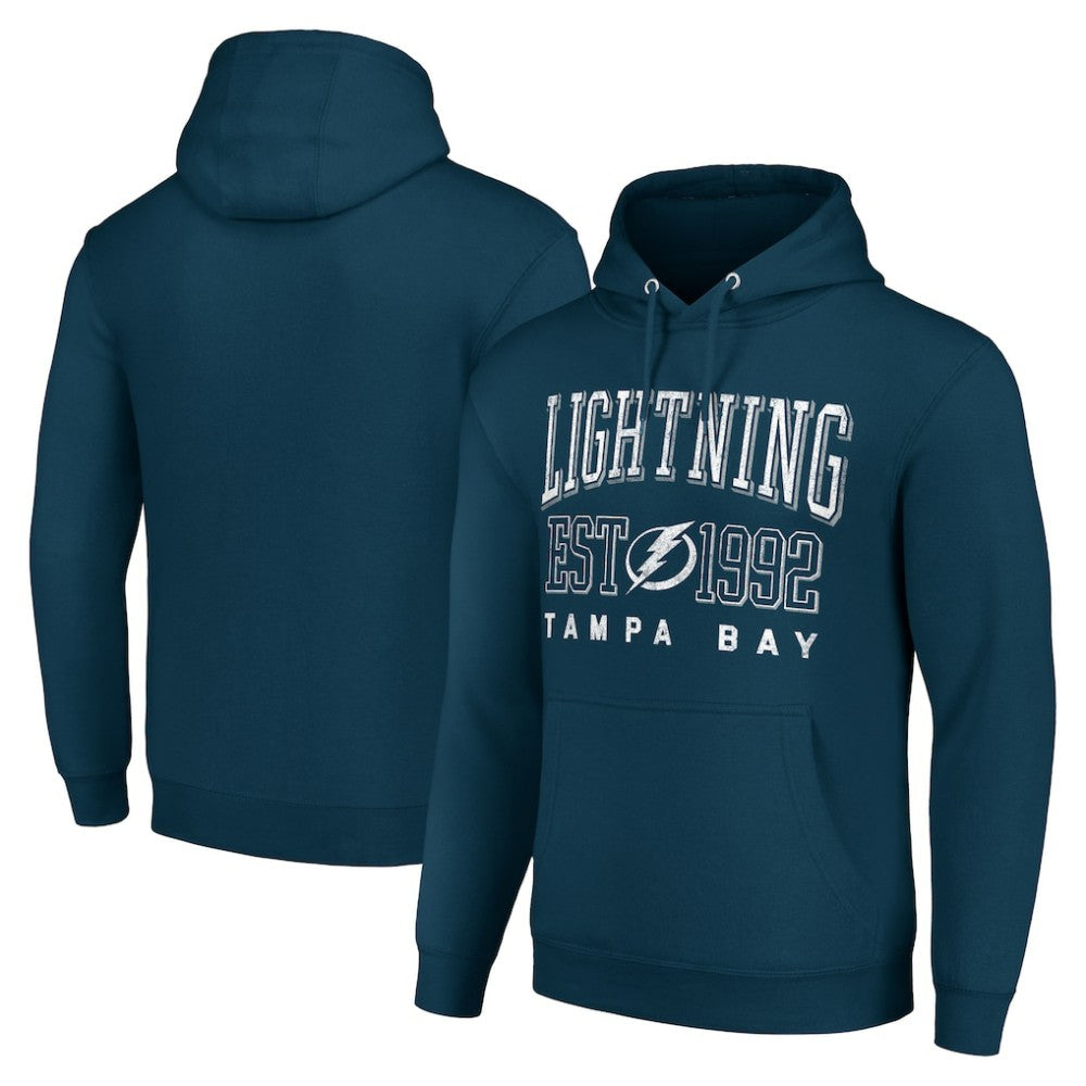 Tampa Bay Lightning Starter Graphic Pullover Hoodie - Navy - NHL