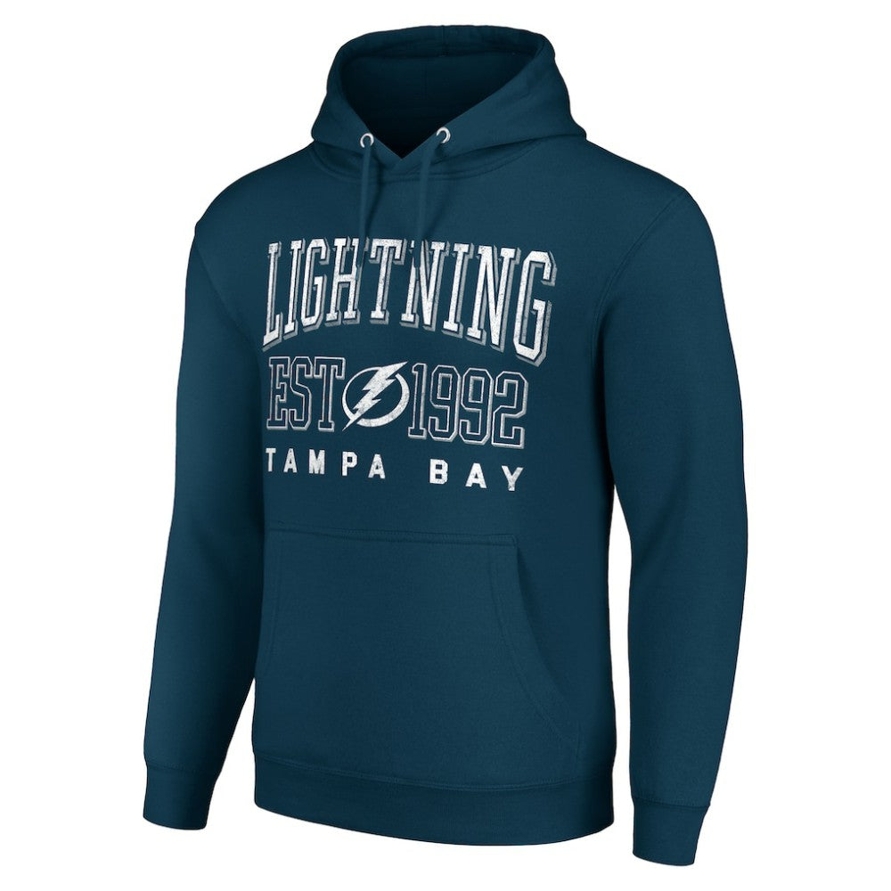 Tampa Bay Lightning Starter Graphic Pullover Hoodie - Navy - NHL