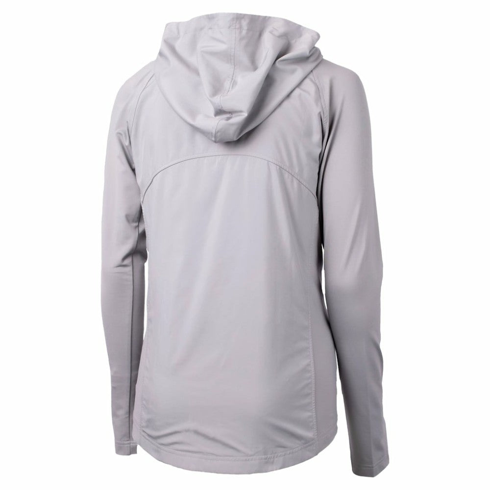 San Diego Padres Cutter & Buck Women's City Connect Adapt Eco Knit Hybrid Recycled Full-Zip Hoodie - MLB