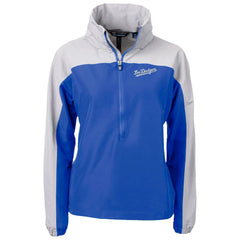 Los Angeles Dodgers Cutter & Buck Women's City Connect Charter Eco Recycled Half-Zip Anorak Jacket - MLB
