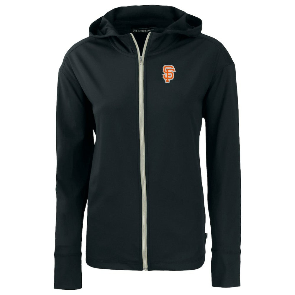 San Francisco Giants Cutter & Buck Women's City Connect Daybreak Eco Recycled Full-Zip Hoodie - MLB