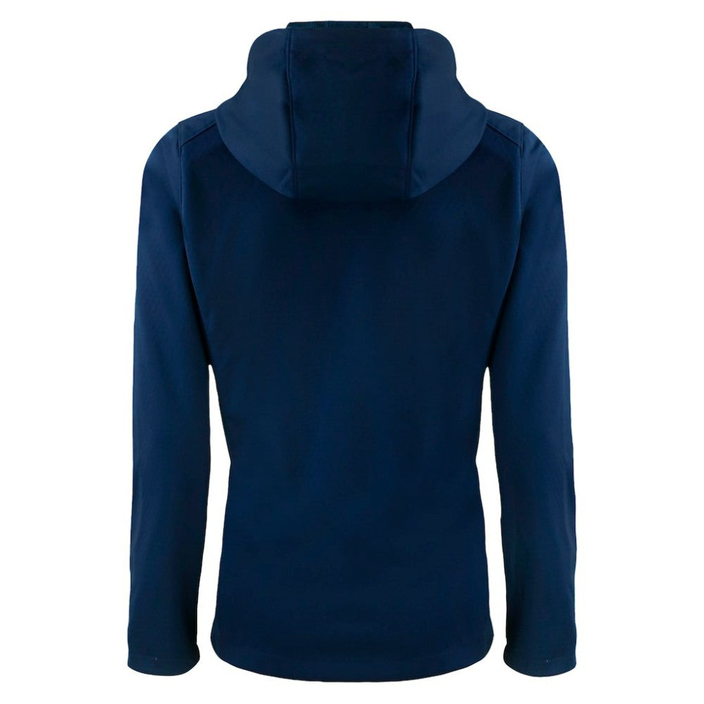 Chicago Cubs Cutter & Buck Women's City Connect Evoke Eco Softshell Recycled Full-Zip Hoodie Jacket - MLB