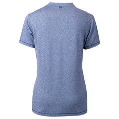 Chicago Cubs Cutter & Buck Women's City Connect Forge Heathered Stretch Blade Top - MLB
