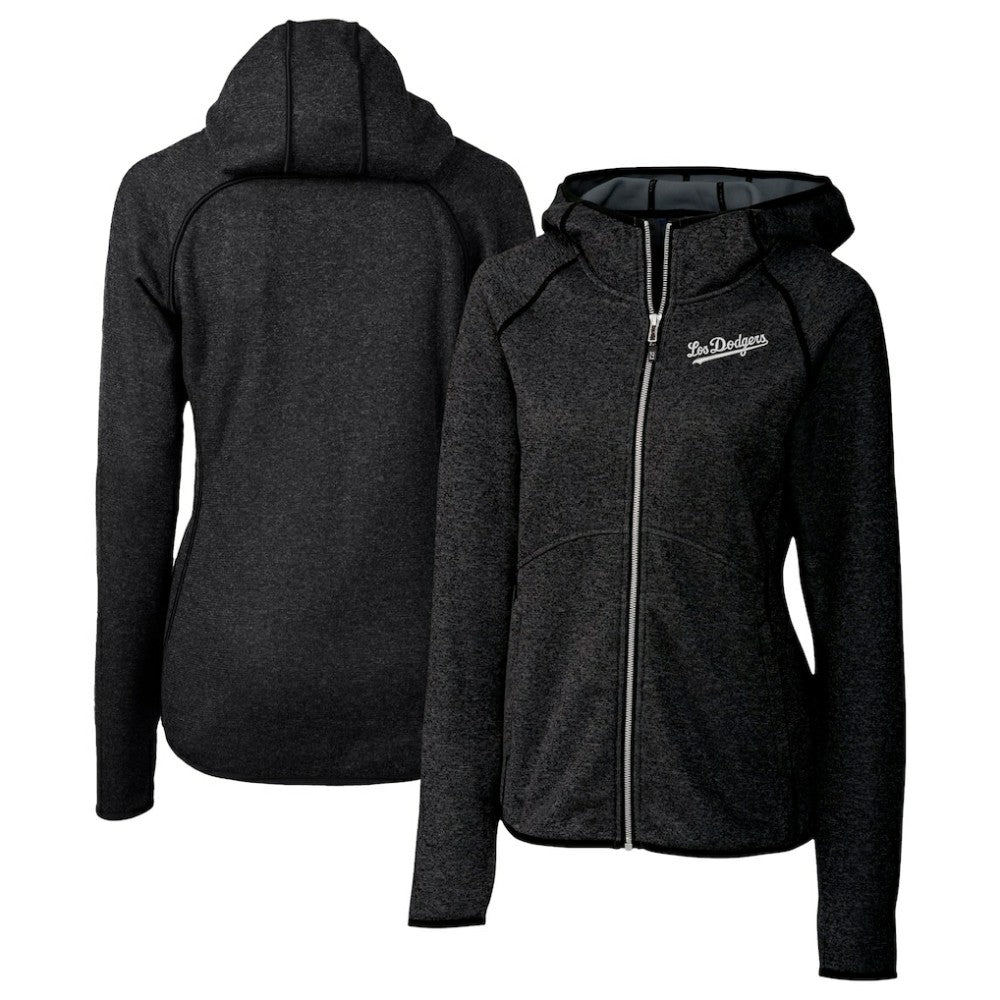 Los Angeles Dodgers Cutter & Buck Women's City Connect Mainsail Full-Zip Hooded Jacket - MLB