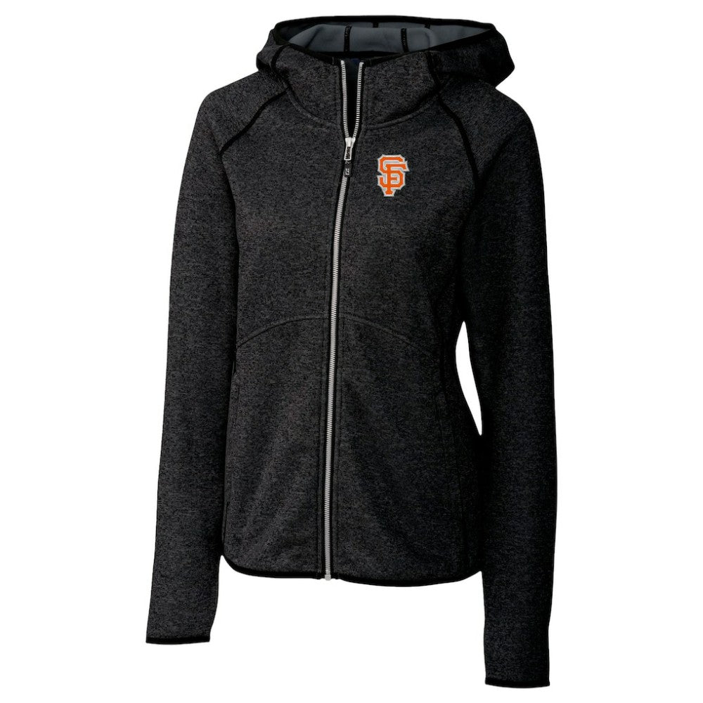 San Francisco Giants Cutter & Buck Women's City Connect Mainsail Full-Zip Hooded Jacket - MLB