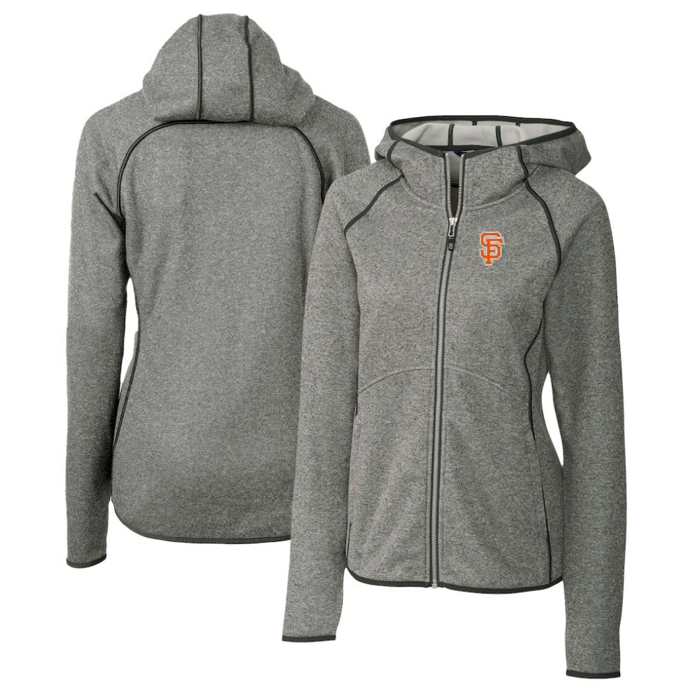 San Francisco Giants Cutter & Buck Women's City Connect Mainsail Full-Zip Hooded Jacket - MLB