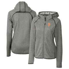San Francisco Giants Cutter & Buck Women's City Connect Mainsail Full-Zip Hooded Jacket - MLB