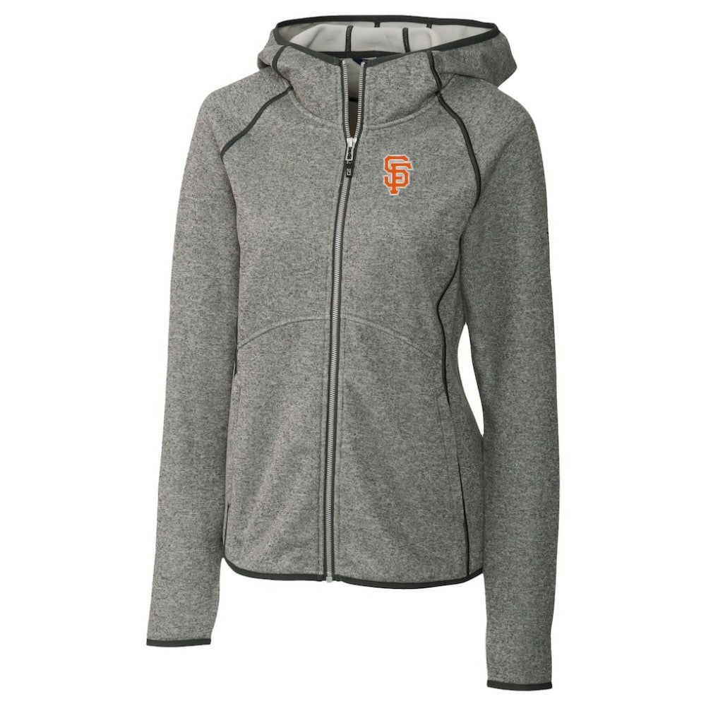 San Francisco Giants Cutter & Buck Women's City Connect Mainsail Full-Zip Hooded Jacket - MLB