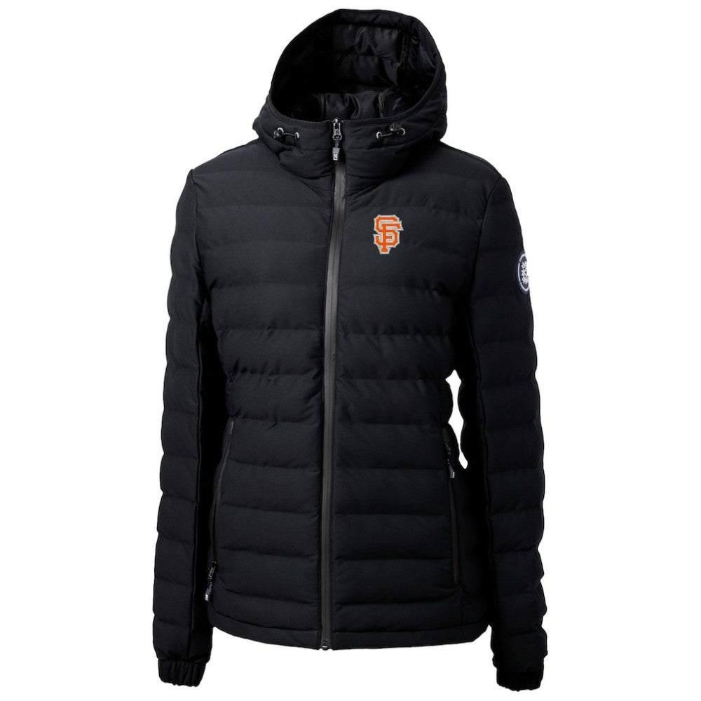 San Francisco Giants Cutter & Buck Women's City Connect Mission Ridge Repreve Eco Insulated Full-Zip Puffer Jacket - MLB