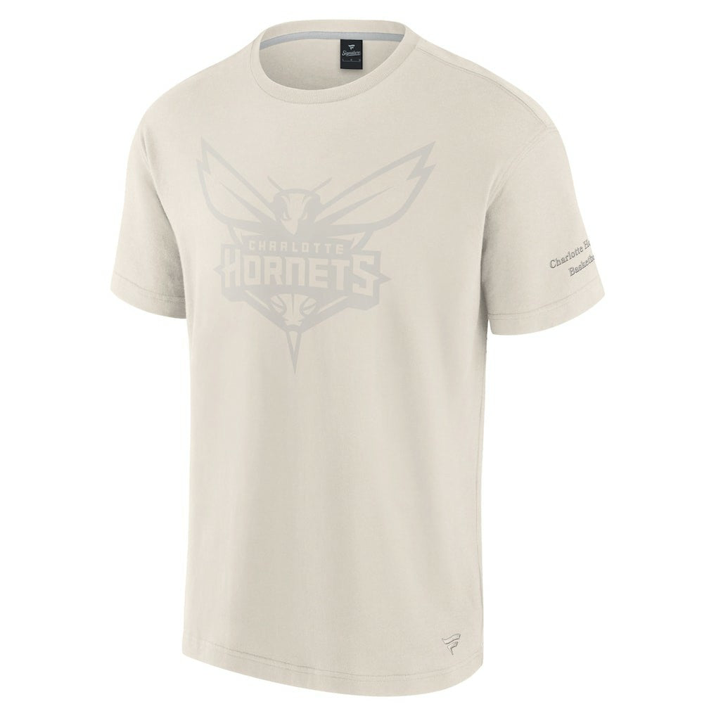 Charlotte Hornets Elements Iconic T-Shirt Cream - NBA