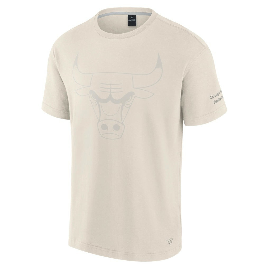 Chicago Bulls Elements Iconic T-Shirt Cream - NBA