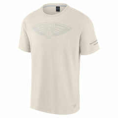 New Orleans Pelicans Elements Iconic T-Shirt Cream - NBA