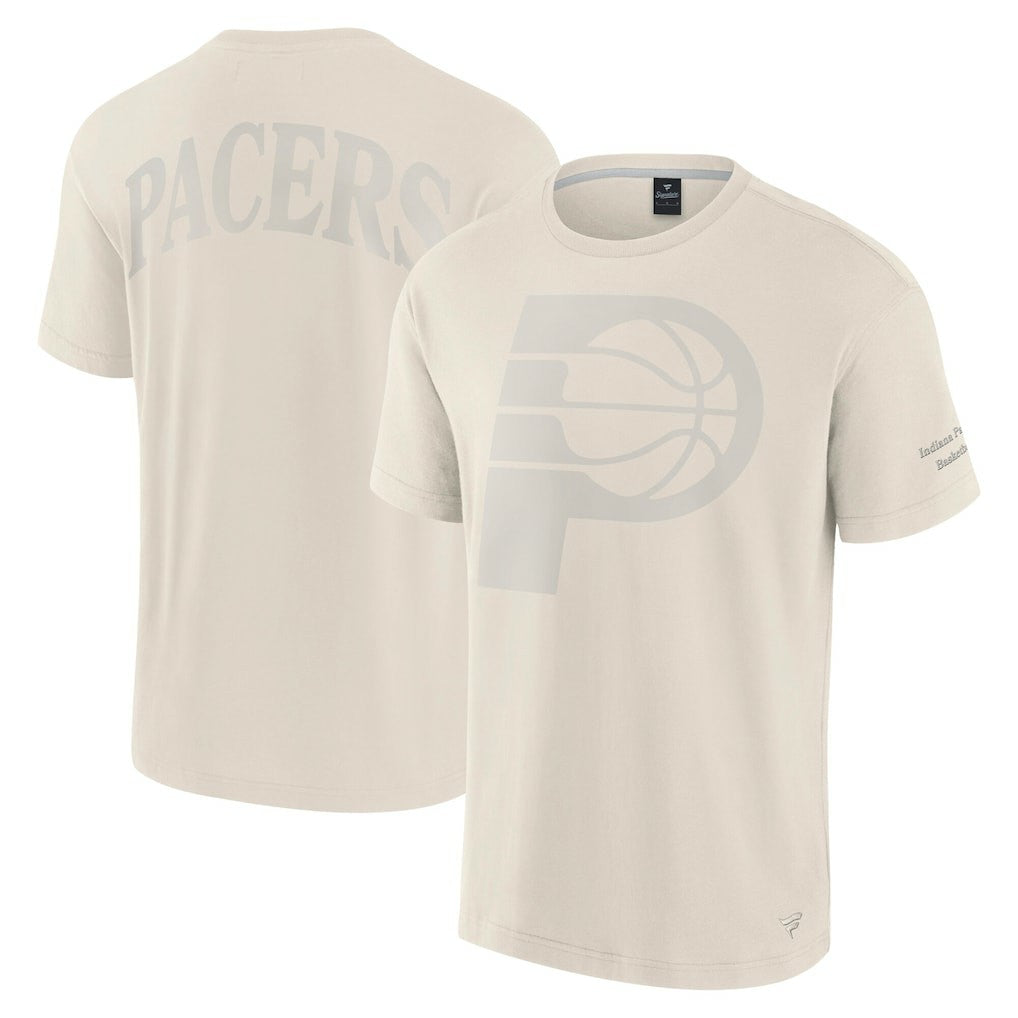 Indiana Pacers Elements Iconic T-Shirt Cream - NBA
