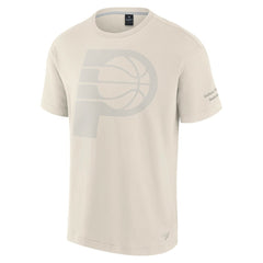 Indiana Pacers Elements Iconic T-Shirt Cream - NBA