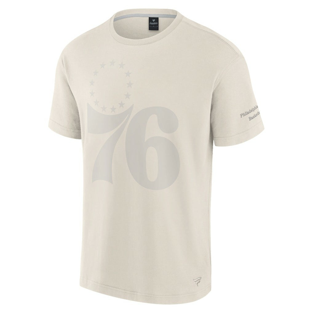 Philadelphia 76ers Elements Iconic T-Shirt Cream - NBA